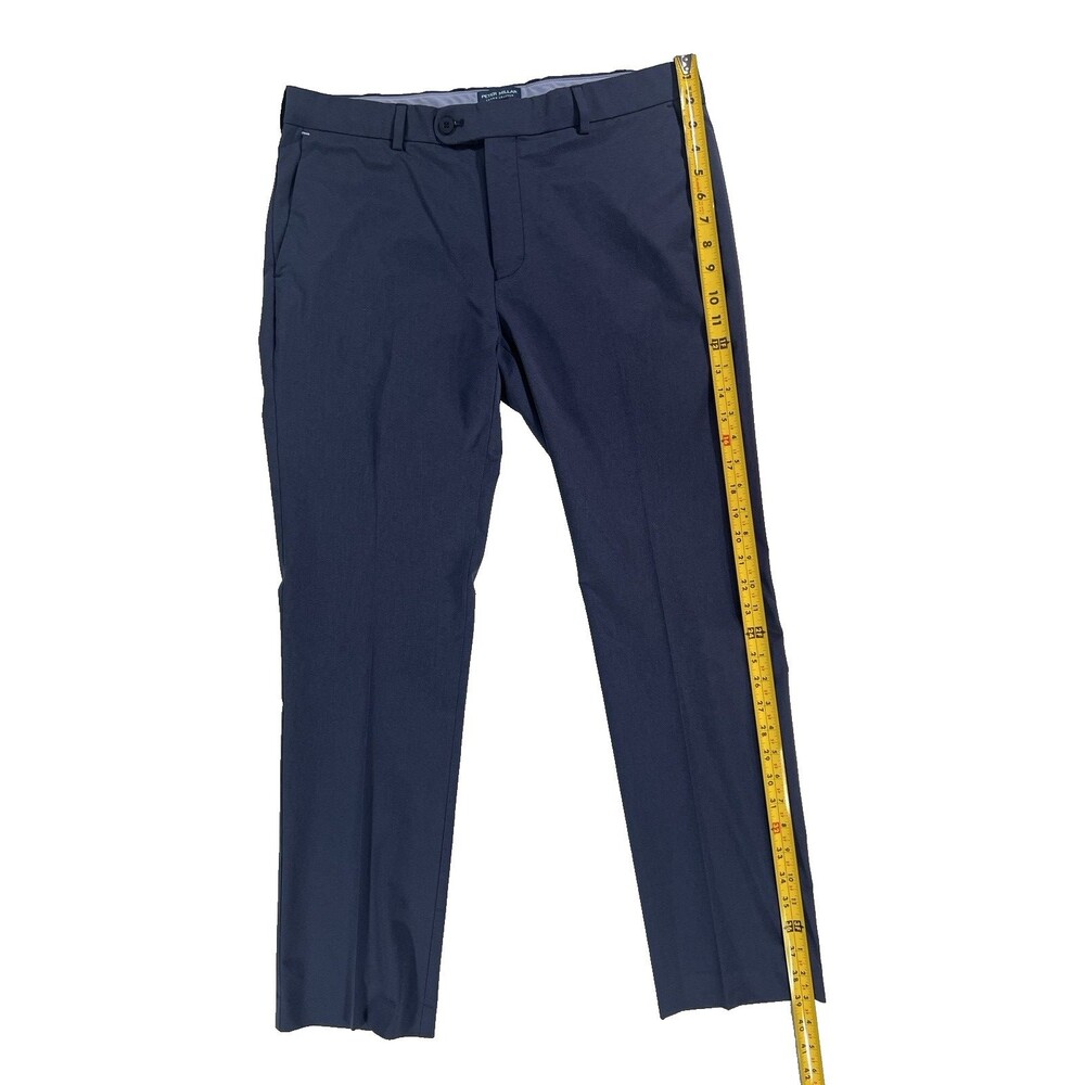 Peter Millar Pants Men’s Blue Tailored Fit Surge Performance Golf Pants 34x30 - Picture 2 of 15
